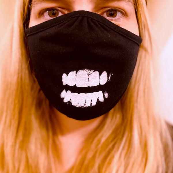 Teeth Mask Close Up
