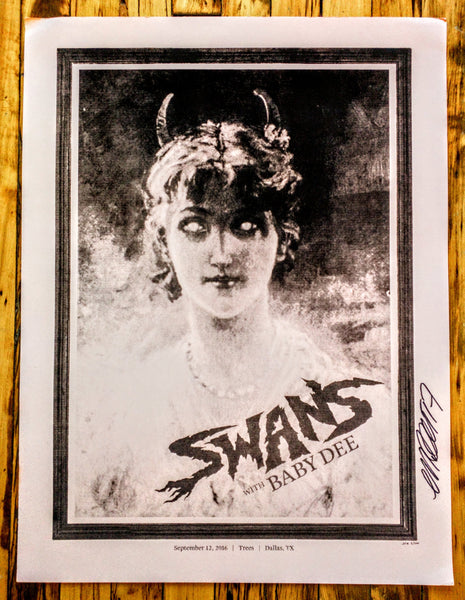 SWANS - Dallas Poster (sold out)