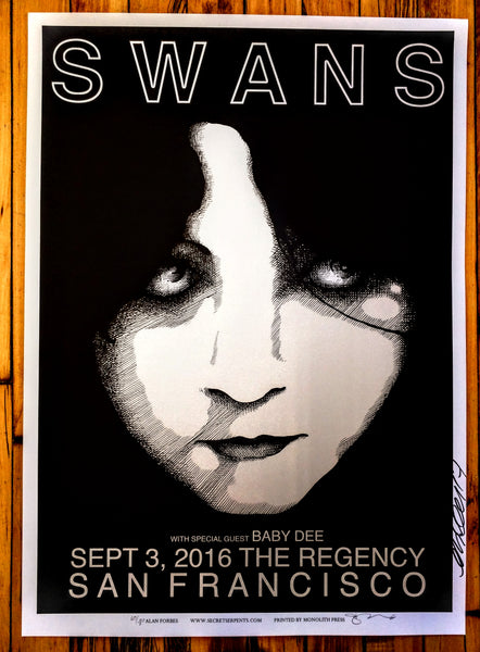 Swans - San Francisco Poster (sold out)