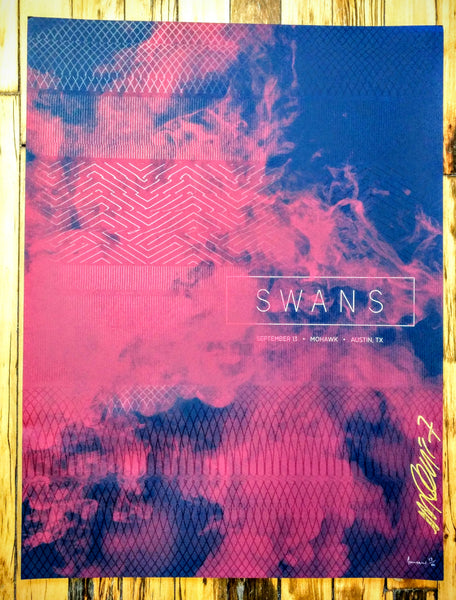 Swans - Austin Poster (sold out)