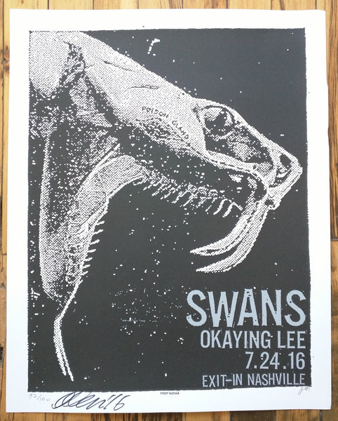 SWANS - Nashville Poster (sold out)