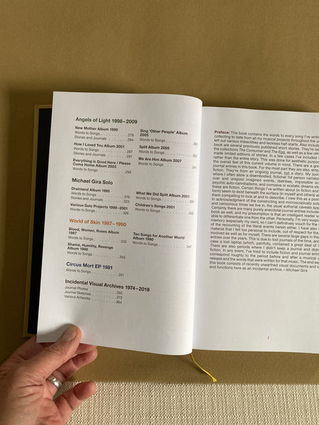 Michael Gira • The Knot: Complete Words for Music, Collected Stories and Journals