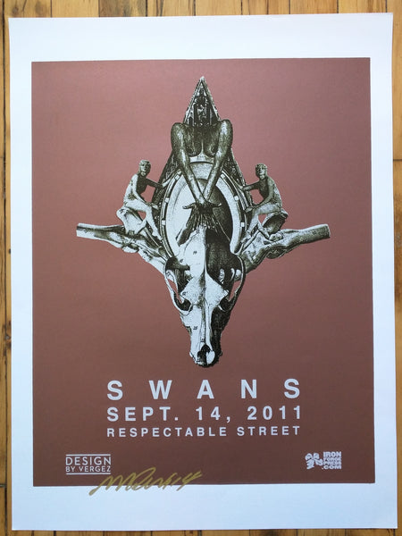 SWANS - Miami 2011 Poster (sold out)