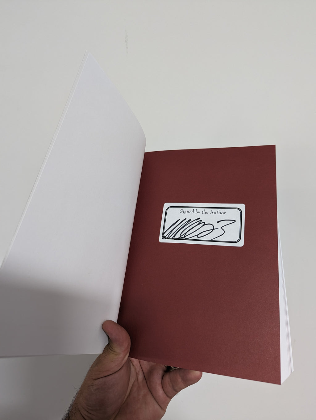 Signed Paperback Bookplate