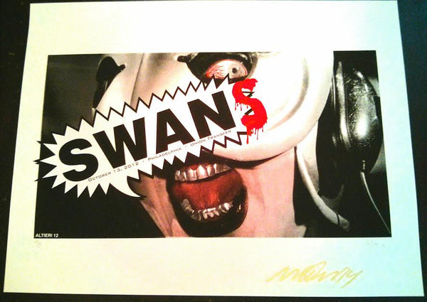 SWANS - PHILADELPHIA - POSTER (sold out)