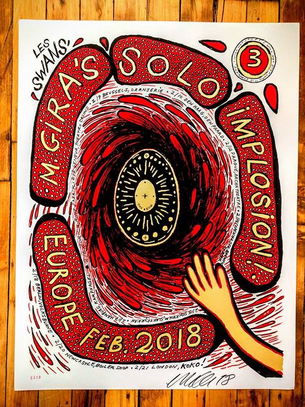 Solo EU Tour Poster By M.Gira