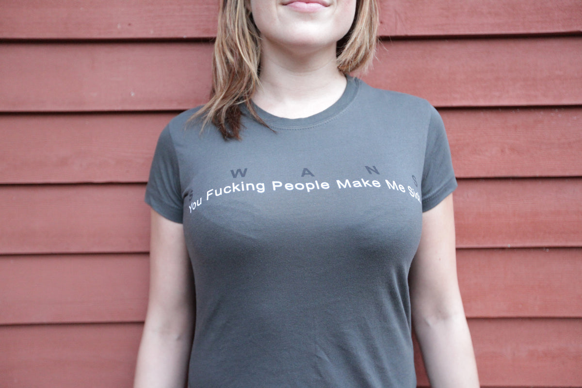 SWANS - YOU FUCKING PEOPLE MAKE ME SICK - SHIRT