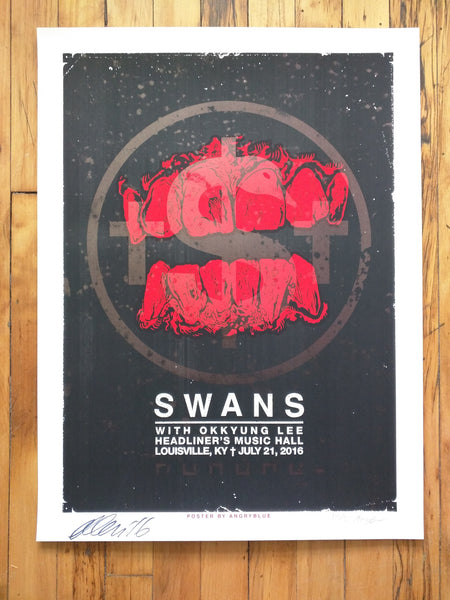 Swans - Louisville, KY Poster (sold out)