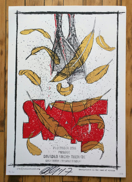 Swans Prague Poster (Sold Out)