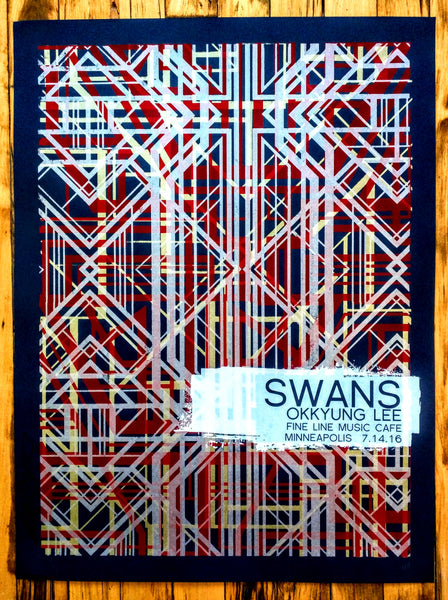 SWANS - Minneapolis Poster (sold out)