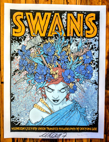 Swans - Philly Poster (sold out)