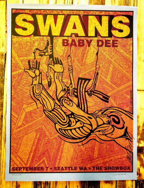 Swans - Seattle Poster (sold out)