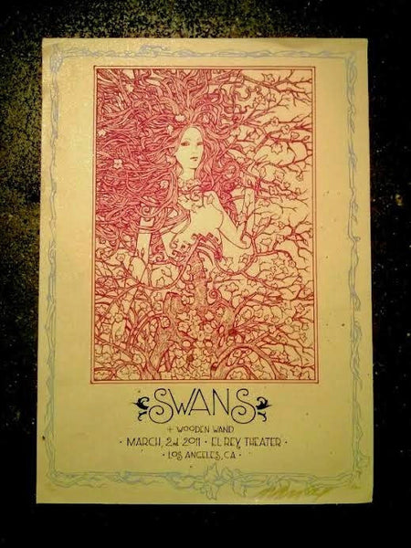 Swans Los Angeles Poster (Sold Out)