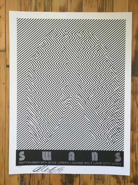 SWANS - SLC Poster (sold out)