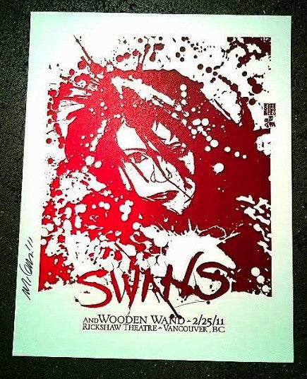 Swans Vancouver Poster (Sold Out)